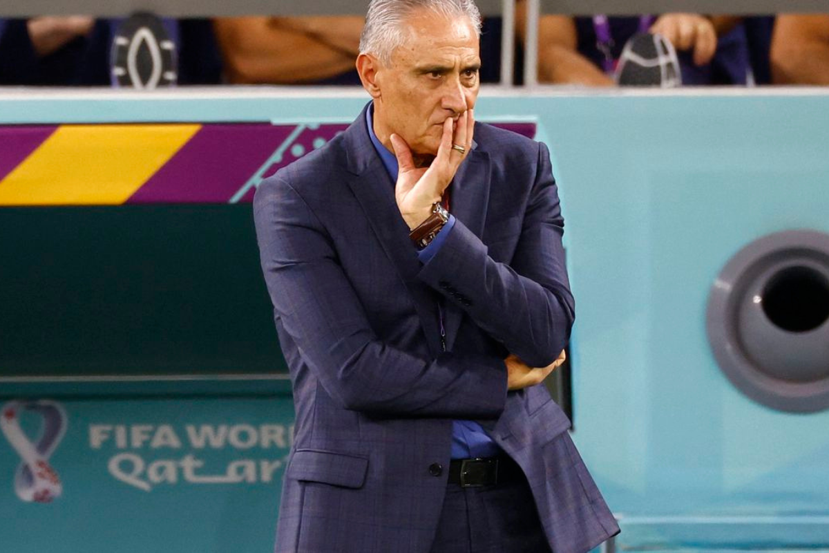 Em sua segunda Copa, Tite fica pelo meio do caminho. | Foto: Reuters