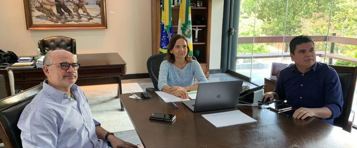 Reunião foi conduzida pela Governadora Izolda Cela. | Foto: Ascom Casa Civíl