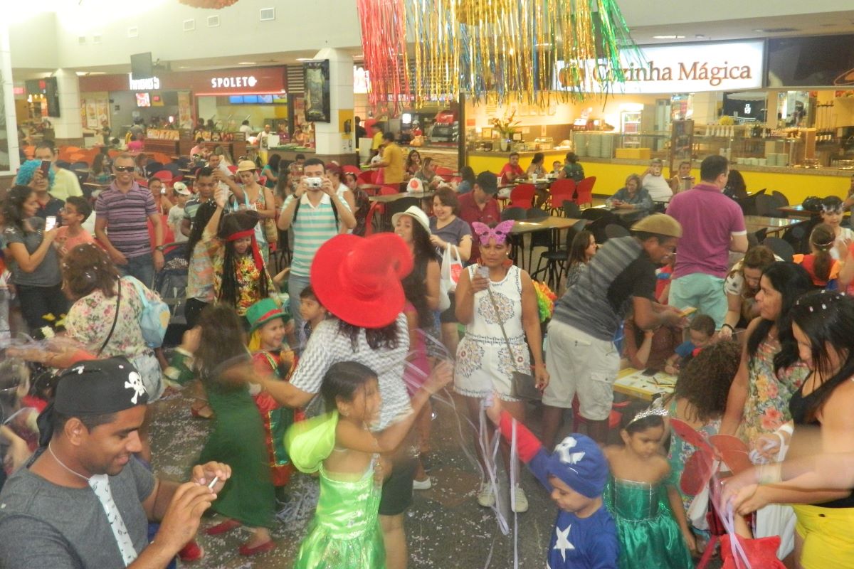 Bloquinho do Bem: Shopping Benfica entra no clima do carnaval com programação especial para toda a família