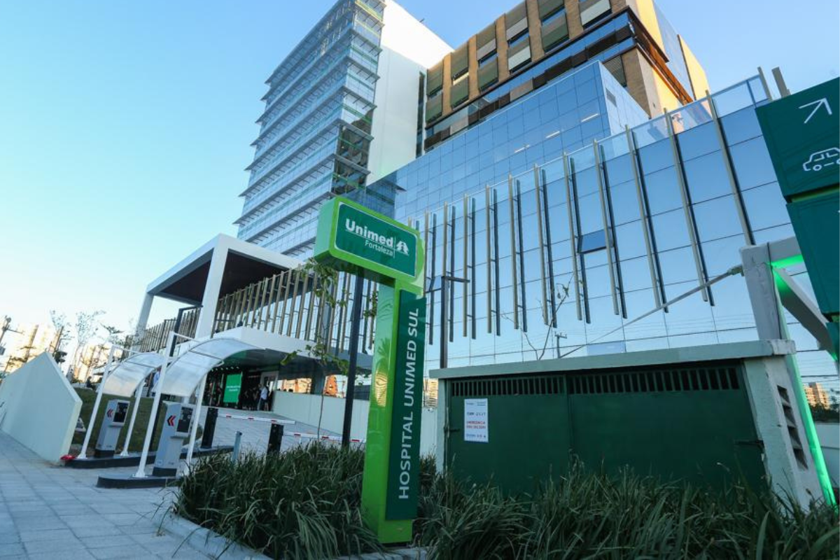 Hospital Unimed Fortaleza Sul é uma das mais novas inaugurações da rede. | Foto: Divulgação
