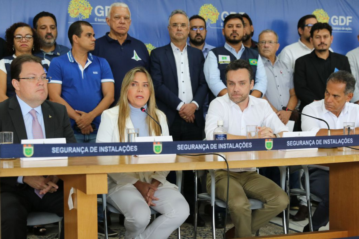 Celina Leão assumiu o DF após afastamento de Ibaneis Rocha. | Foto: Fábio Rodrigues-Pozzebom