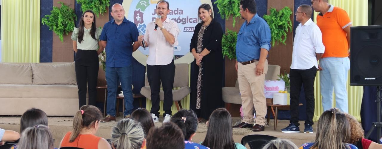 Educação: Milhã inicia Jornada Pedagógica com gestores convidados de Mato Grosso do Sul