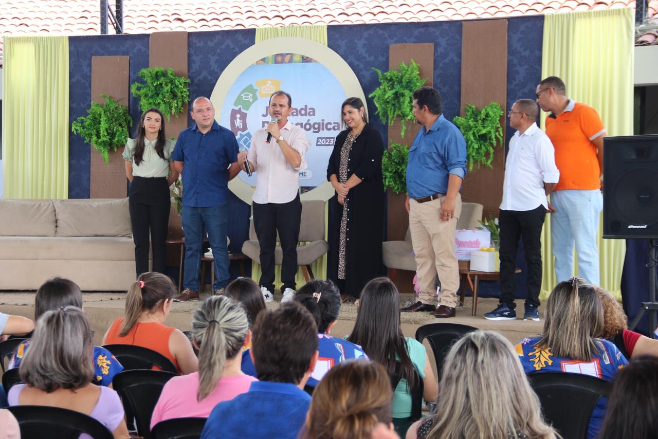 Educação: Milhã inicia Jornada Pedagógica com gestores convidados de Mato Grosso do Sul