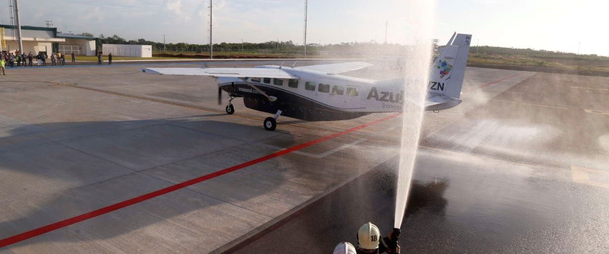 Ceará: Novo Aeroporto Regional de Sobral recebe primeiro voo comercial