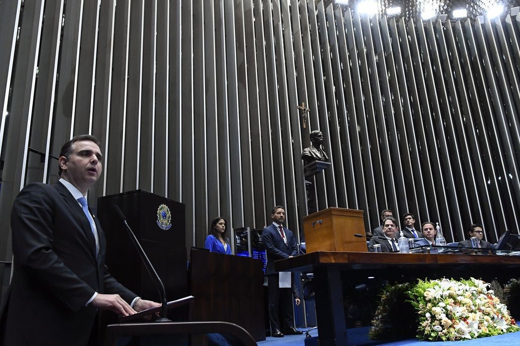 Política: Rodrigo Pacheco é reeleito presidente do Senado