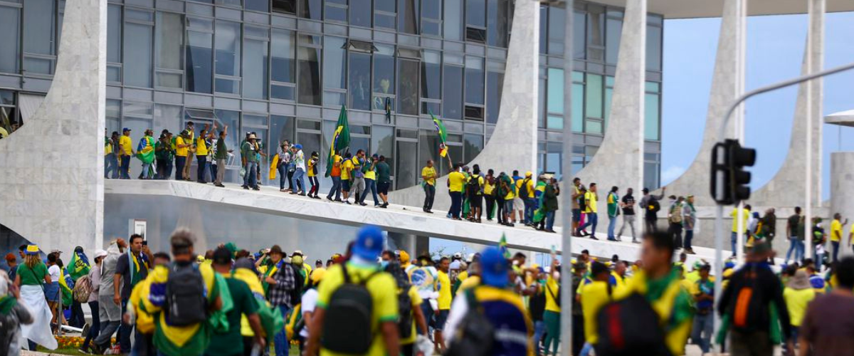 Atos golpistas aconteceram no dia 8 de janeiro. | Foto: Marcelo Camargo/Agência Brasil