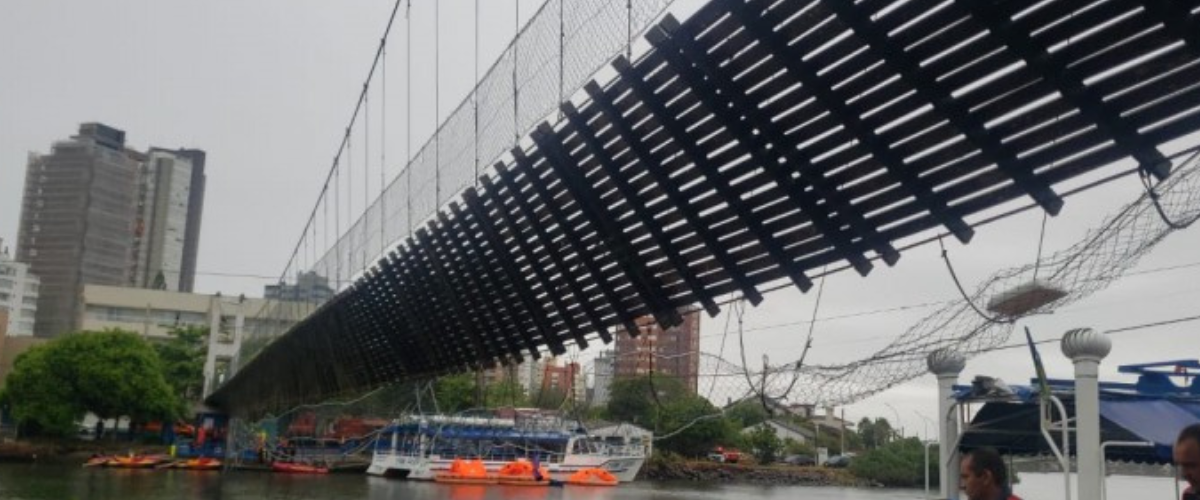 Vítimas foram socorridas. Ainda não há informações sobre o estado de saúde. | Foto: Divulgação