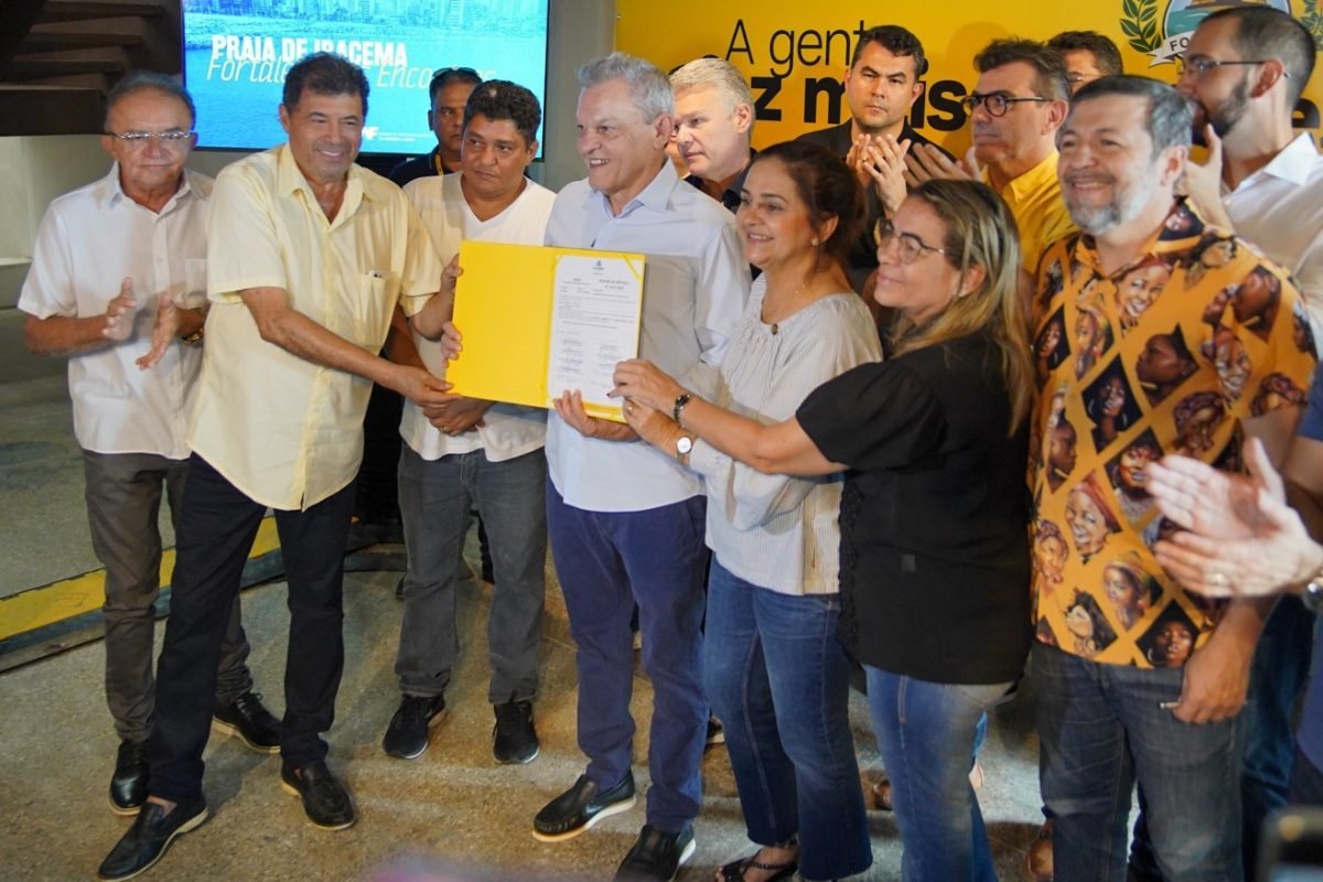 Infraestrutura: Sarto assina ordem de serviço para urbanização e requalificação da Praia de Iracema