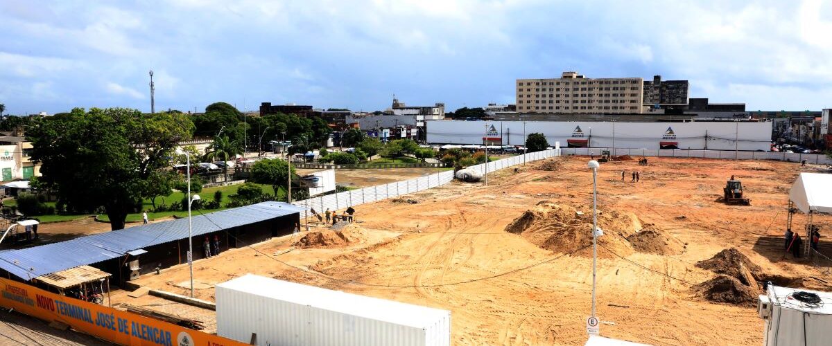 Infraestrutura: Obras do novo Terminal Aberto José de Alencar têm início em Fortaleza