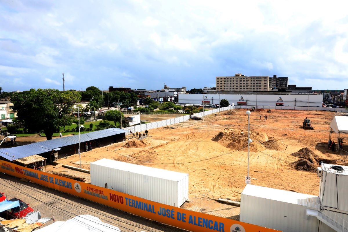 Infraestrutura: Obras do novo Terminal Aberto José de Alencar têm início em Fortaleza