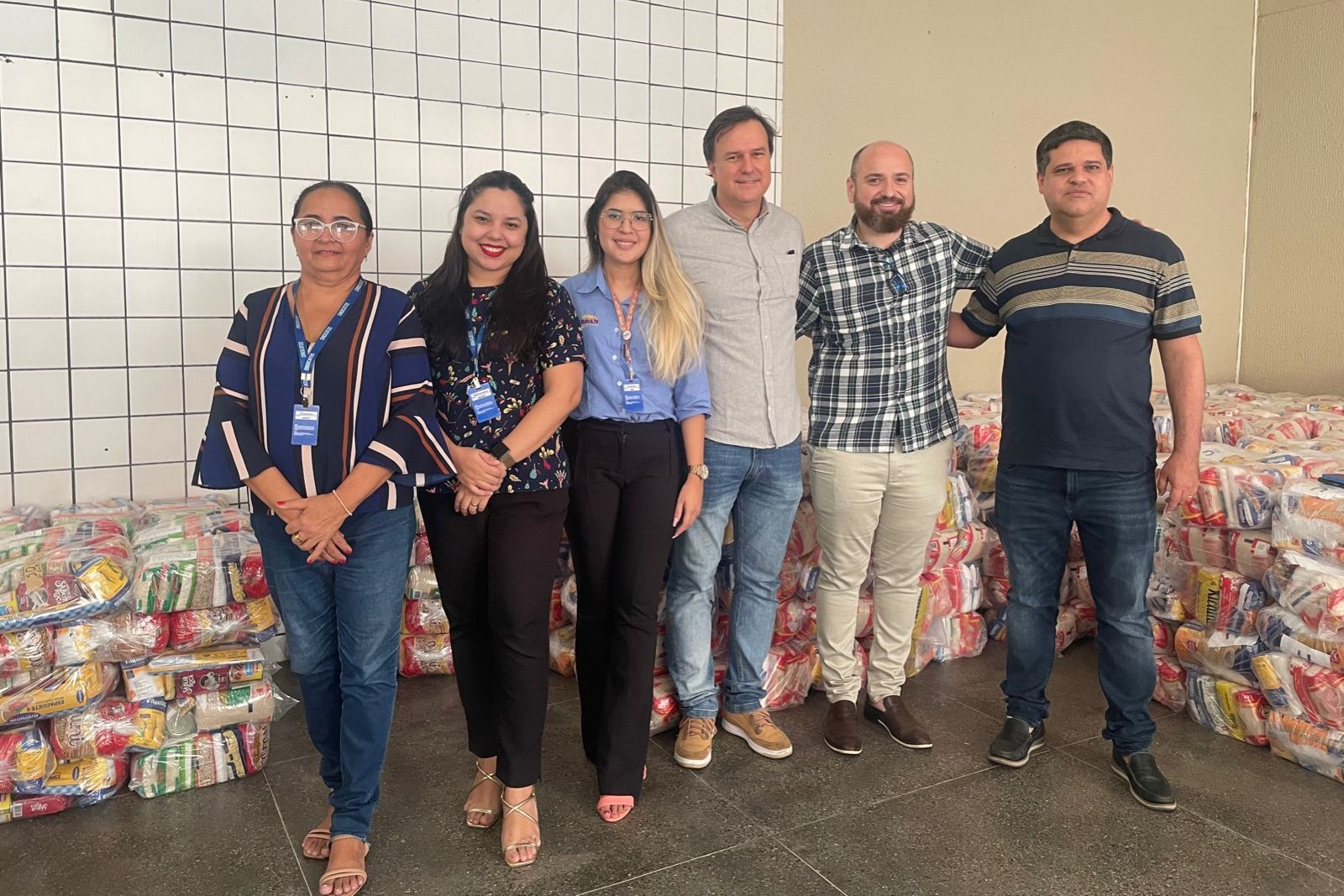 Solidariedade: Sindpan doa 50 cestas básicas para ajudar vítimas das chuvas em Milhã