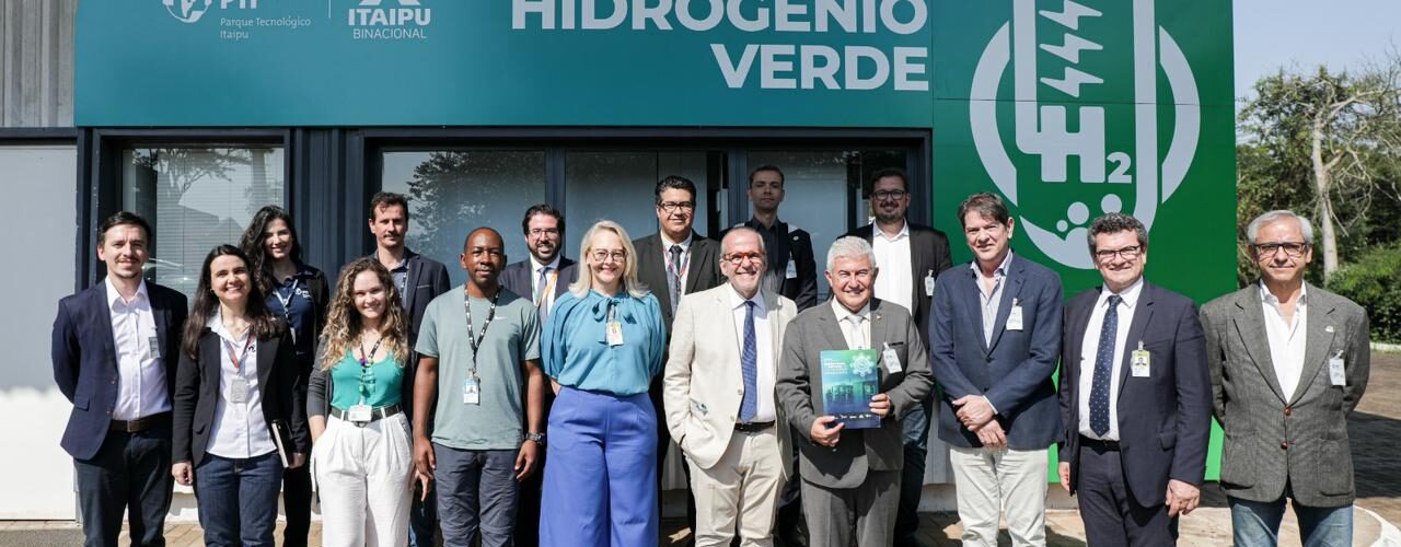 Visita: Comissão de Hidrogênio Verde realiza visita ao Parque Tecnológico de Itaipu