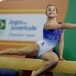 Ginástica: Inspirada em Daiane dos Santos, gaúcha brilha nos Jogos da Juventude