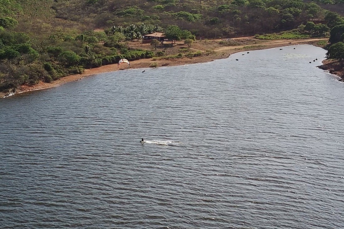 KiteSurfe: Senador Sá, no Ceará, será a primeira cidade do Brasil a ter prática de KiteSurf em açude