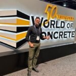 Mario Guilge e Cláudia Zanetti prestigiam a maior feira de tecnologia de concreto do mundo em Las Vegas