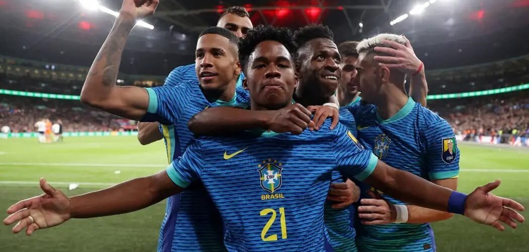 Futebol: Brasil vence Inglaterra por 1x0 na estreia de Dorival Júnior