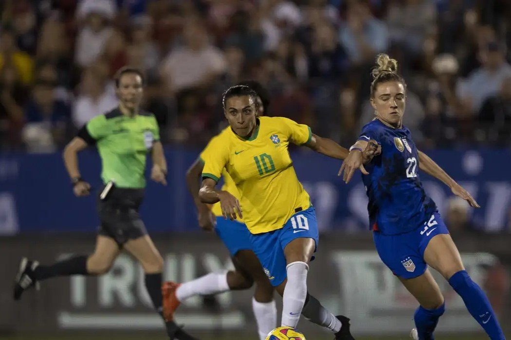 Futebol: Marta e Cristiane voltam à seleção para torneio SheBelieves Cup