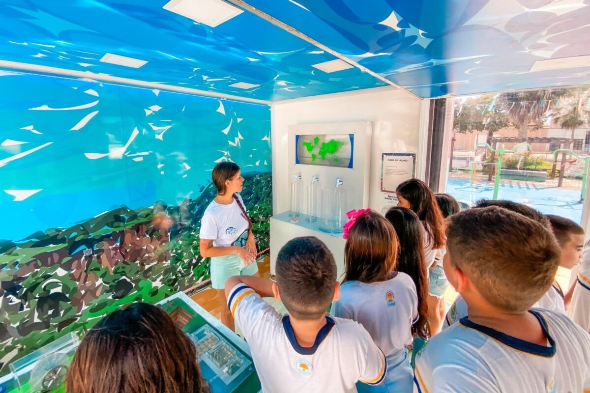 Eusébio recebe exposição interativa sobre o ciclo da água, com mostra de cinema