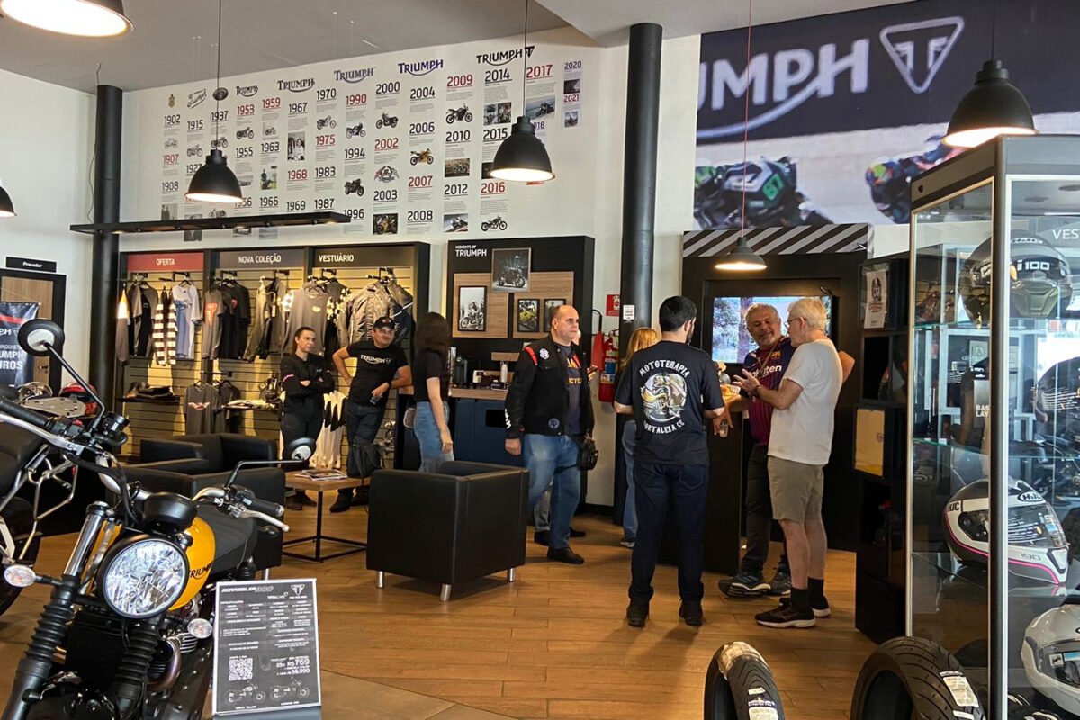 Triumph Fortaleza promove Riders for Life, manhã de bem-estar e cuidados em apoio à saúde mental