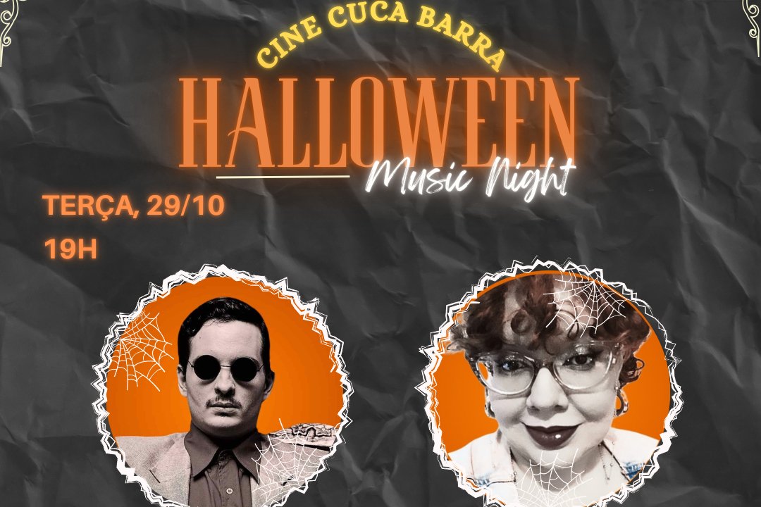 Halloween Music Night promete uma noite sombria e cheia de música no Cuca Barra