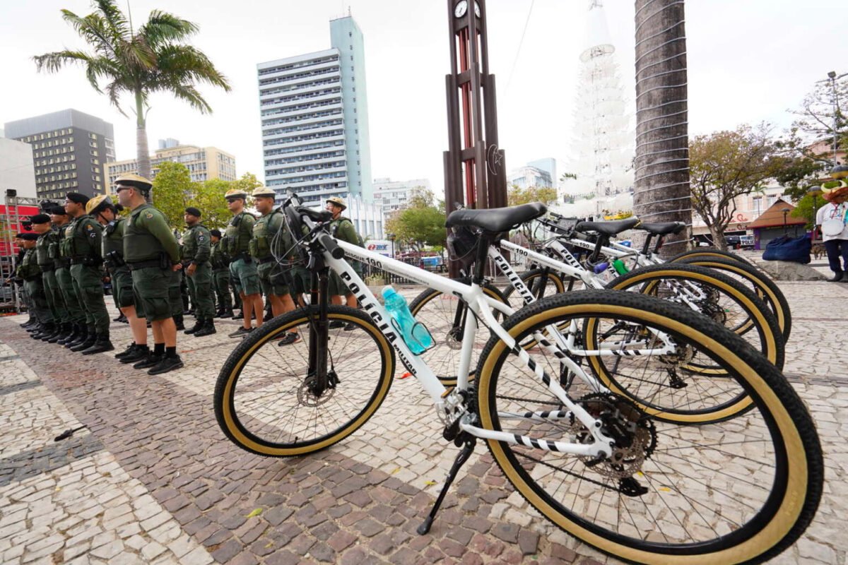 Operação Centro Seguro vai contar com reforço de 246 policiais no final de ano em Fortaleza