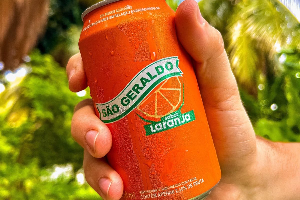 Mercado: São Geraldo volta a produzir refrigerante de laranja e relança produto