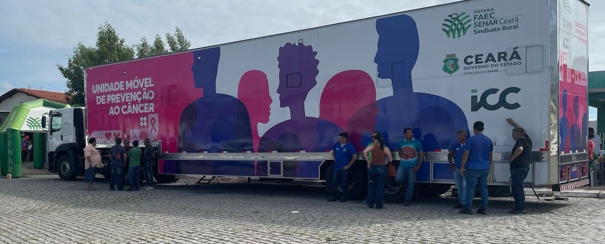 Saúde: Sistema Faec/Senar Inaugura Unidade Móvel de Prevenção ao Câncer em Morada Nova