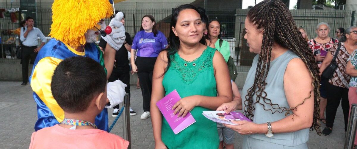 Cidadania: Procuradoria da Mulher Itinerante promove ação de conscientização sobre violência doméstica