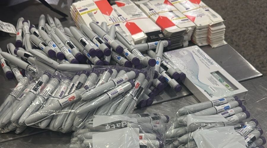 Contrabando de canetas para emagrecer aumenta no Brasil e preocupa autoridades