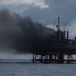 Incêndio: Plataforma de petróleo com 176 trabalhadores pega fogo na Bacia de Campos
