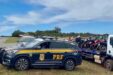 Flagrante: PRF prende motociclistas por manobras perigosas e rachas ilegais na BR-222, em Caucaia