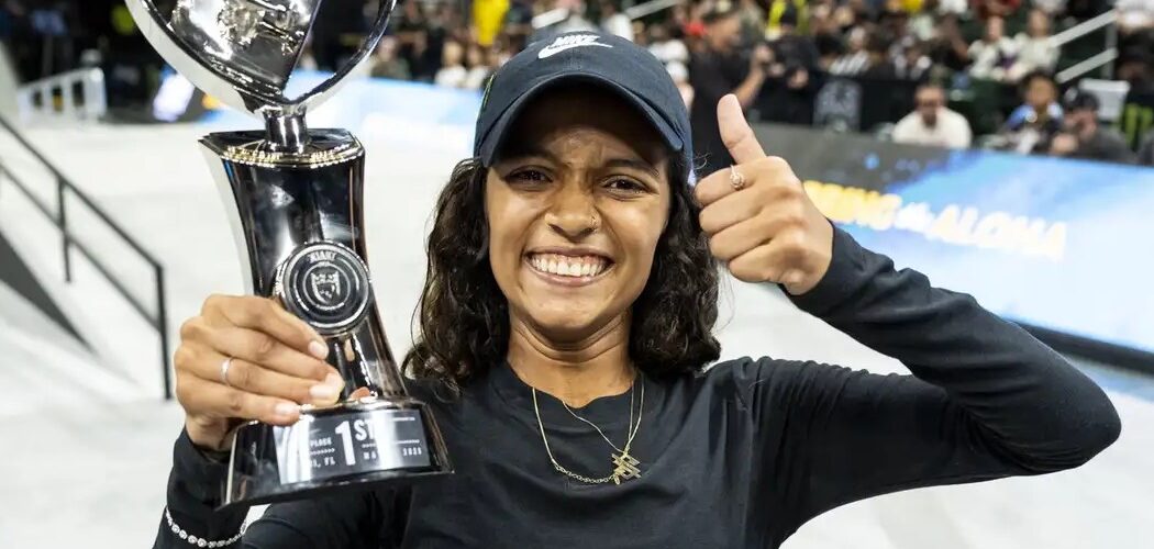 Skate: Rayssa Leal vence etapa de abertura da Street League em Miami e mantém domínio no skate street