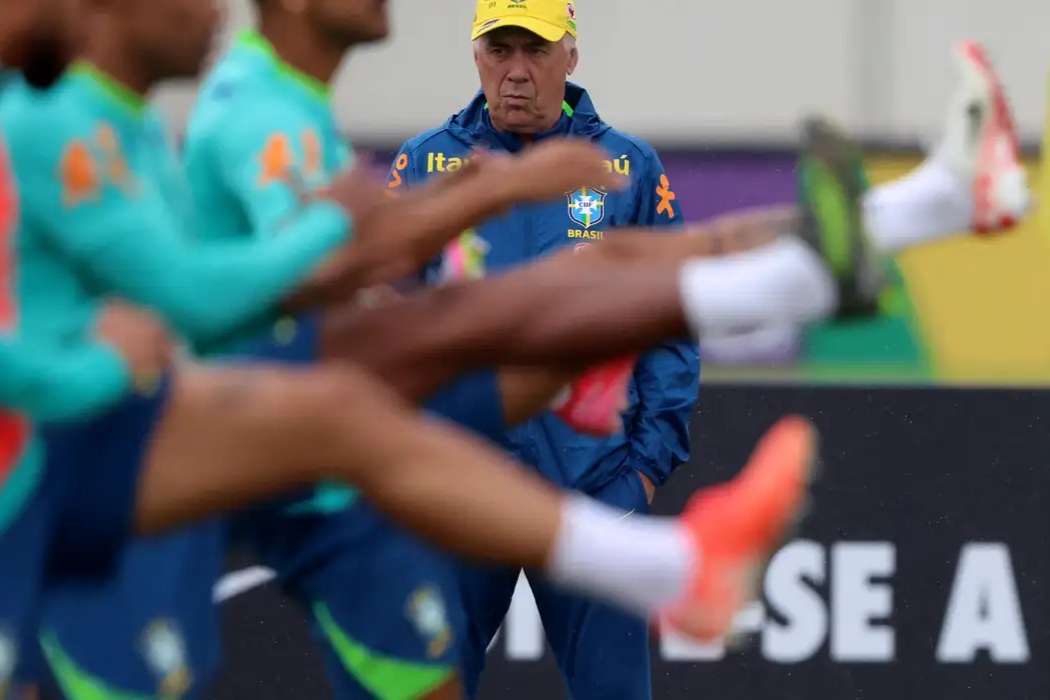 Futebol: Brasil encara Equador na estreia de Carlo Ancelotti pelas Eliminatórias da Copa do Mundo