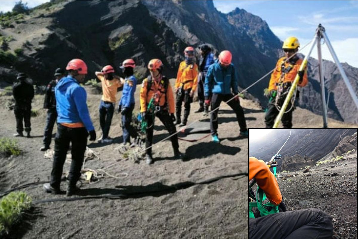 Brasileira está há mais de 60 horas à espera de resgate em penhasco na Indonésia