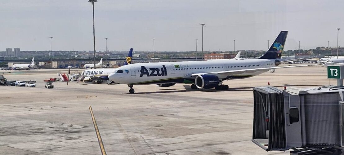 Transporte: Azul estreia voo direto entre Campinas e Madri com mais de 90% de ocupação