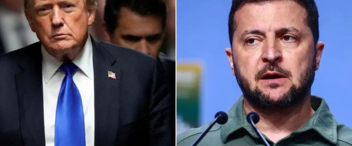 Internacional: Zelensky e Trump discutem reforço de defesa aérea em meio à intensificação de ataques russos