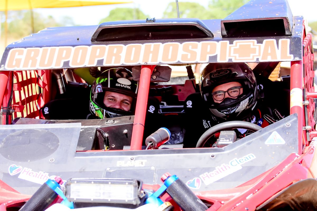 Rally: George Martins, do Fortaleza EC, disputa Rally dos Sertões 2025 ao lado de Max Fernandes na UTV1