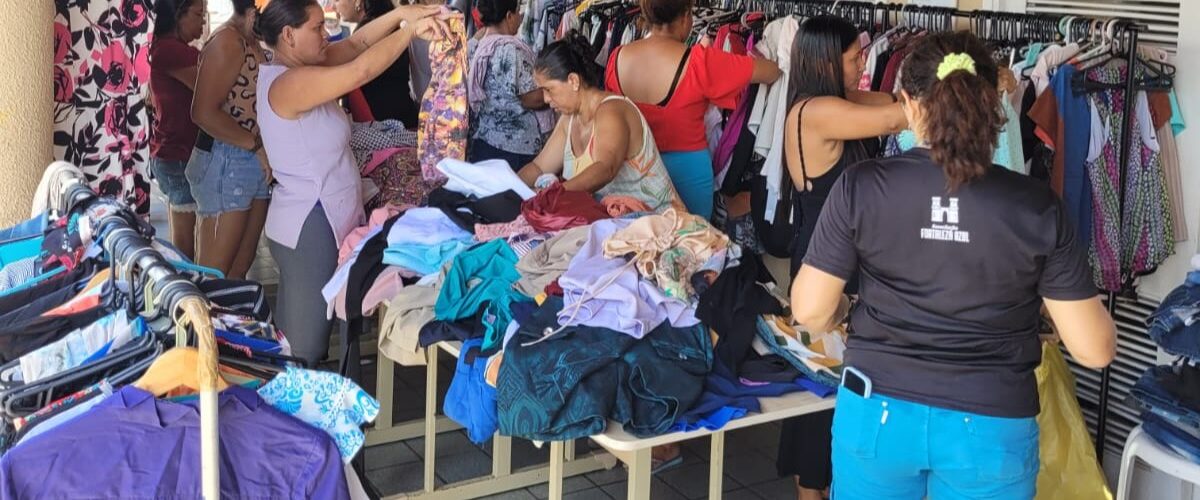 Solidariedade: Associação Fortaleza Azul realiza a 7ª edição do Bazar FAZ Bem em Fortaleza
