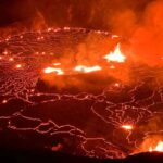 Fenômeno: Vulcão Kilauea entra em erupção no Havaí e lança lava a 30 metros de altura