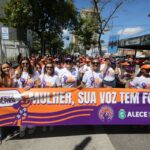 Agosto Lilás: Marcha da Alece mobiliza sociedade cearense no combate à violência de gênero