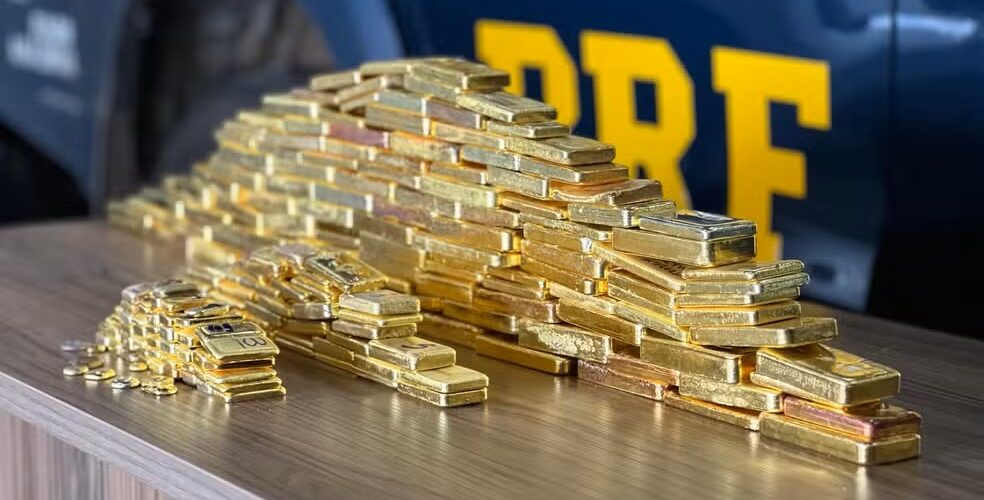 Apreensão: PRF apreende 103 kg de ouro em Roraima avaliados em R$ 61 milhões