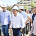 Fortaleza: Praça do Ferreira tem obras de reforma 40% concluídas e deve ser entregue em novembro