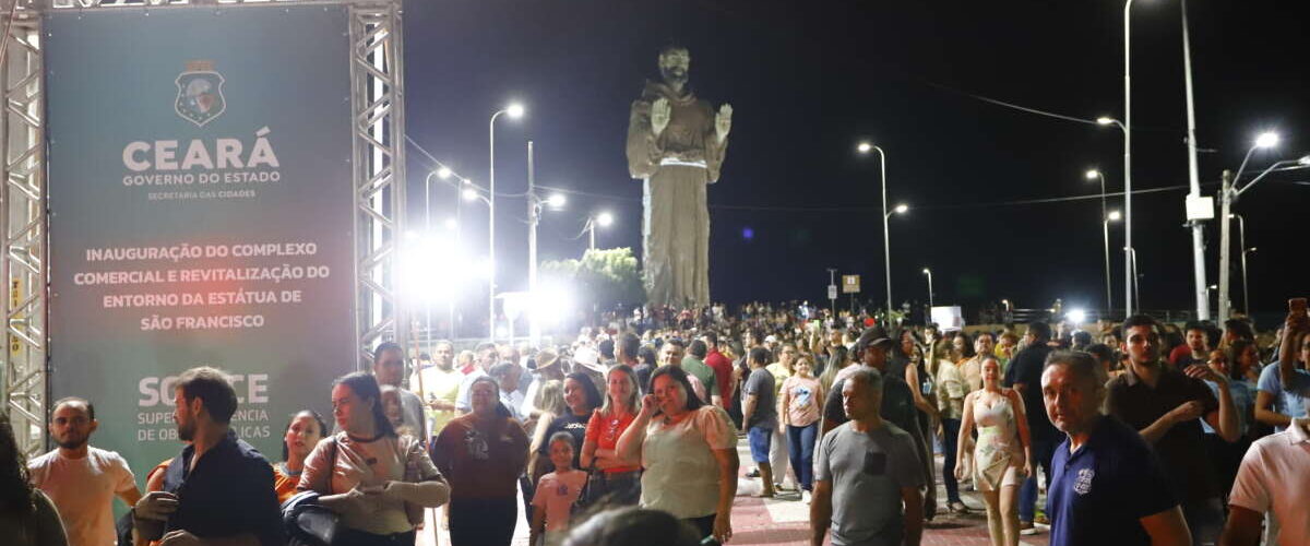 Turismo: Inauguração do Complexo Turístico da Estátua de São Francisco marca novos investimentos em Canindé