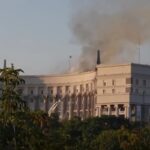 Rússia lança maior ataque aéreo da guerra e atinge prédio do governo da Ucrânia em Kiev