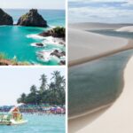 Pesquisa revela destinos mais desejados por brasileiros: Nordeste lidera preferências de viagem