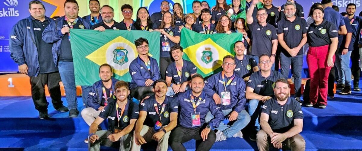 Premiação: SENAI Ceará conquista duas medalhas na WorldSkills Brasil 2025