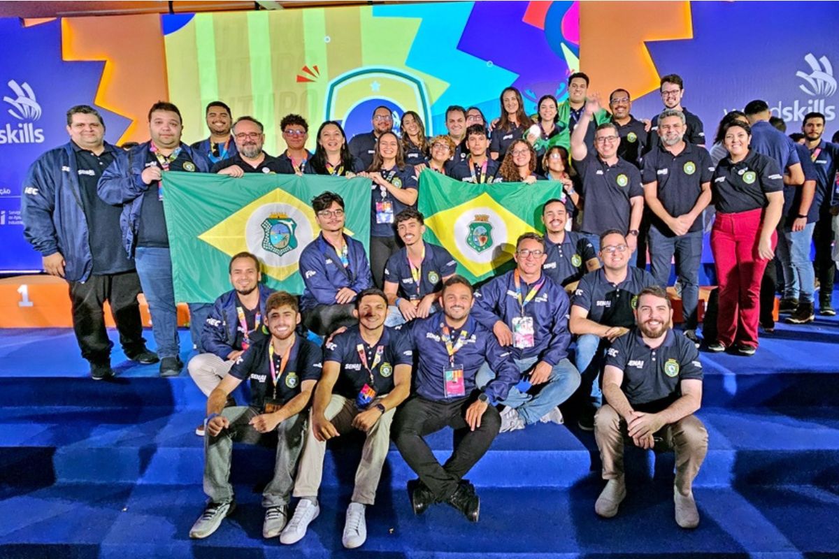Premiação: SENAI Ceará conquista duas medalhas na WorldSkills Brasil 2025