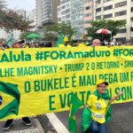 Política: Apoiadores de Bolsonaro realizam protesto em Copacabana e pedem anistia para condenados do 8 de janeiro