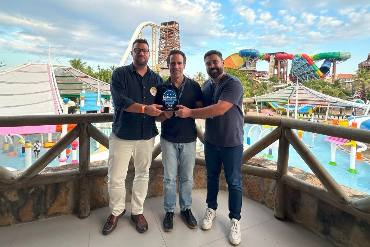 Turismo: Beach Park é eleito o melhor parque aquático do Brasil no Prêmio Melhores Destinos 2025/2026