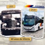 Transporte: Empresa Vitória celebra 69 anos com quase três milhões de passageiros transportados por mês
